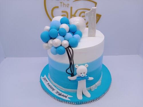 Balloon Teddy Cake 3 Balloon Teddy Cake