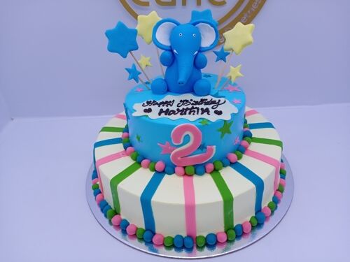 Blue Elephant Cake 3 Blue Elephant Cake