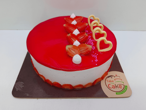 Exotic Strawberry 3 Exotic Strawberry cake online delivery in coimbatore